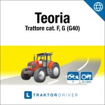 Online | TRAKTORDRIVER - Teoria cat. F, G, G40 (dfi) + Libro di teoria (i)