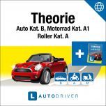 Online: AUTODRIVER - Theorie Kat. B, A, A1 (dfi) + Theorie-Buch